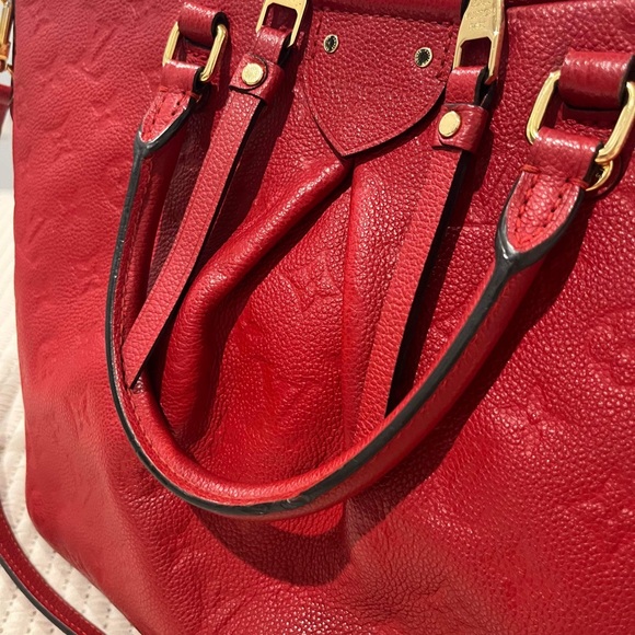 Louis Vuitton Mazarine MM in red. - Picture 4 of 11
